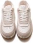 Emporio Armani EA7 Sneakers met veters en contrastdetails Beige Dames - Thumbnail 5