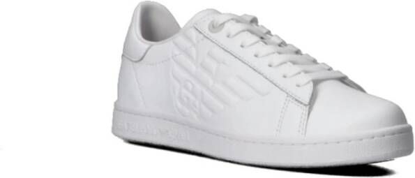 Emporio Armani EA7 Witte sneakers geïnspireerd op sportkleding White Heren - Foto 7