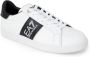 Emporio Armani EA7 Klassieke Sneakers met Vetersluiting White Heren - Thumbnail 3