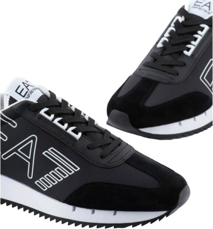 Emporio Armani EA7 Sneakers Zwart Heren