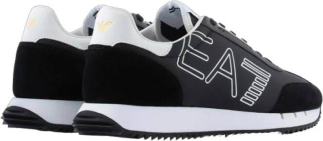 Emporio Armani EA7 Sneakers Zwart Heren