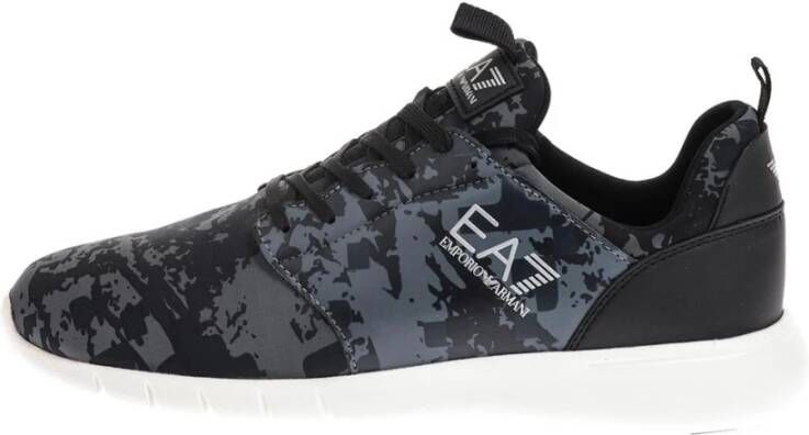 Emporio Armani EA7 Sneakers Zwart Heren