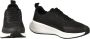 Emporio Armani EA7 Sportieve Rubberen Sneakers Black Dames - Thumbnail 2