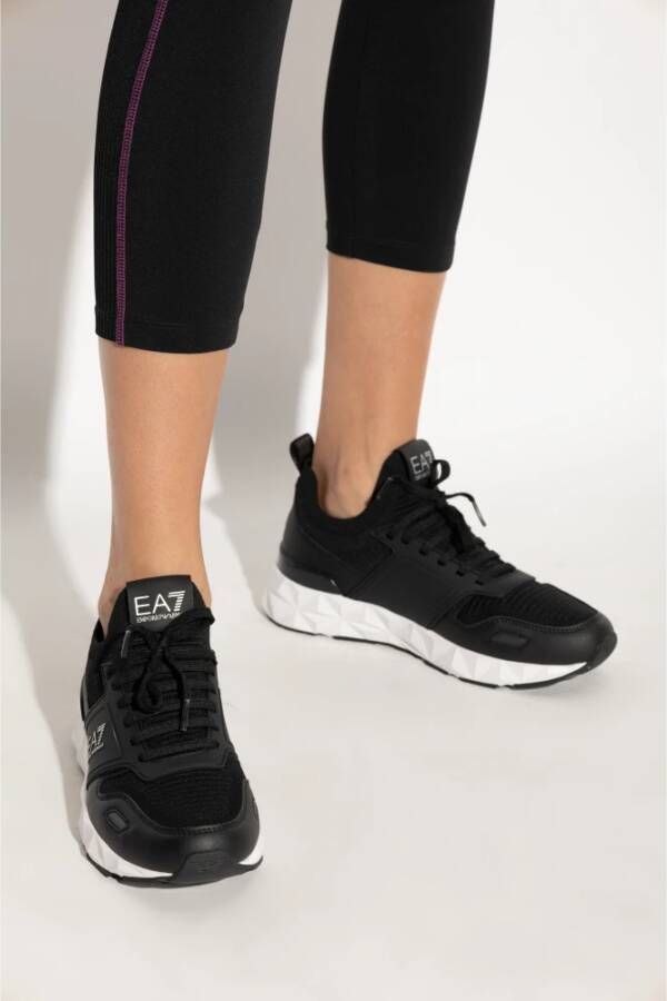 Emporio Armani EA7 Sportschoenen met logo EA7 Black Dames