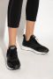 Emporio Armani EA7 Zwarte Sneakers Textuurafwerking Paneelontwerp Black Dames - Thumbnail 2