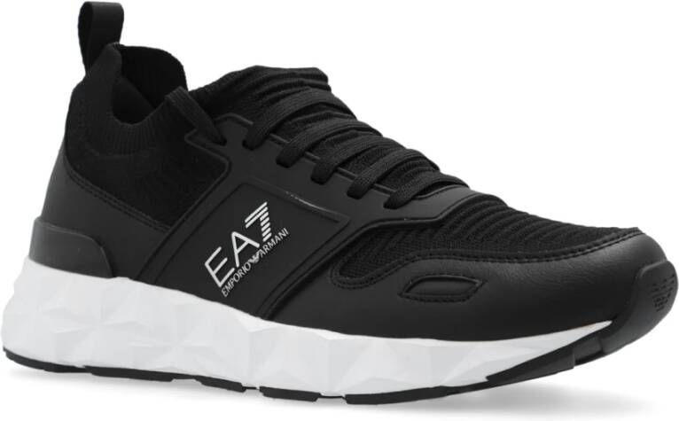 Emporio Armani EA7 Sportschoenen met logo EA7 Black Dames