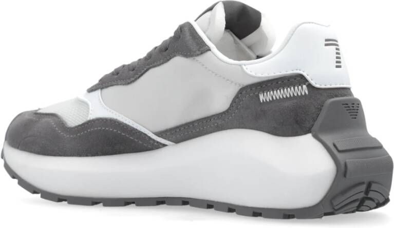 Emporio Armani EA7 Sportschoenen met logo Gray Dames