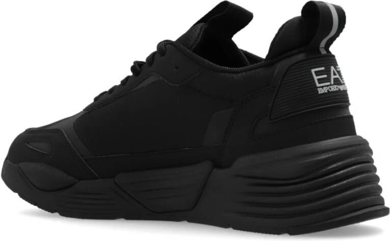 Emporio Armani EA7 Sportschoenen met veters Black Dames