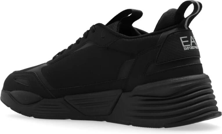 Emporio Armani EA7 Sportschoenen met veters Black Heren