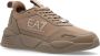 Emporio Armani EA7 Sportschoenen met veters Brown Dames - Thumbnail 4