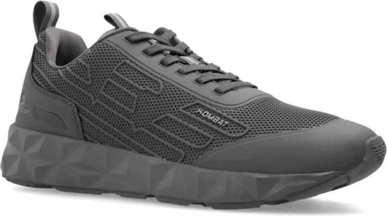 Emporio Armani EA7 Sportschoenen met veters Gray Heren