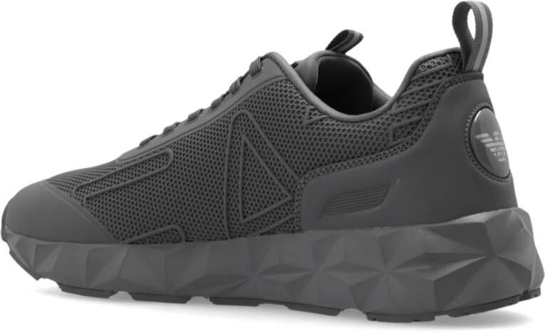 Emporio Armani EA7 Sportschoenen met veters Gray Heren