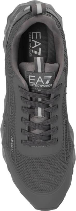 Emporio Armani EA7 Sportschoenen met veters Gray Heren