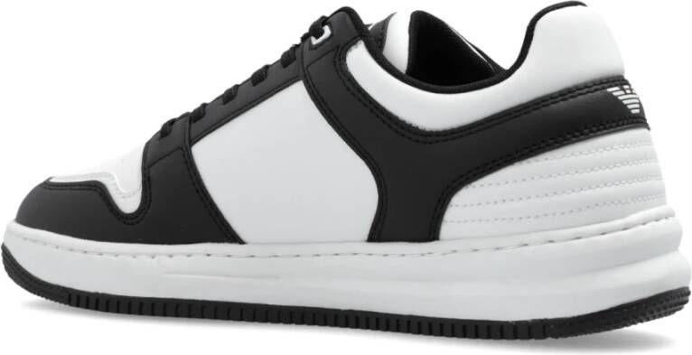 Emporio Armani EA7 Sportschoenen met veters White Heren