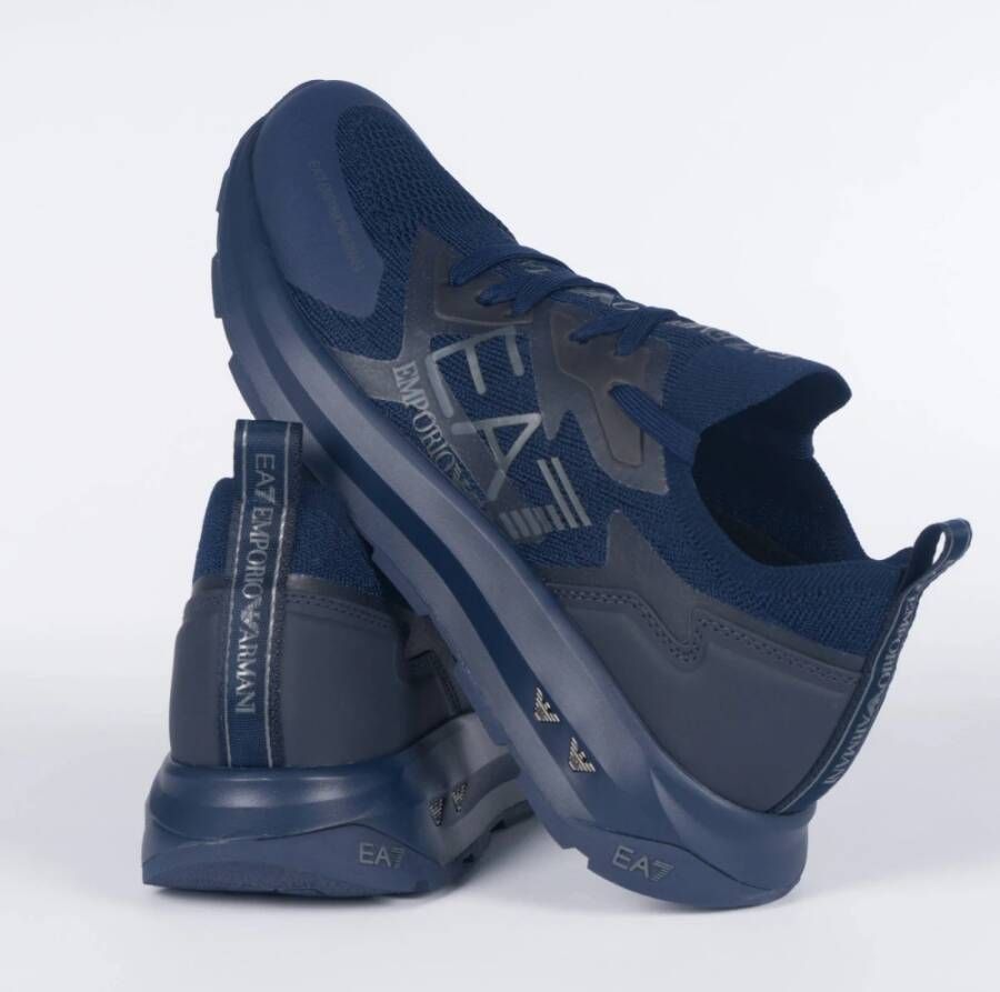 Emporio Armani EA7 Stijlvolle Heren Sportschoenen Blue Heren