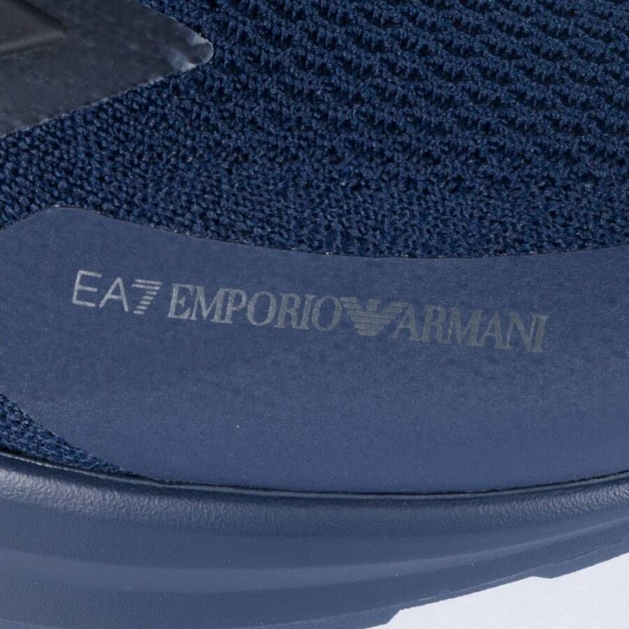 Emporio Armani EA7 Stijlvolle Heren Sportschoenen Blue Heren