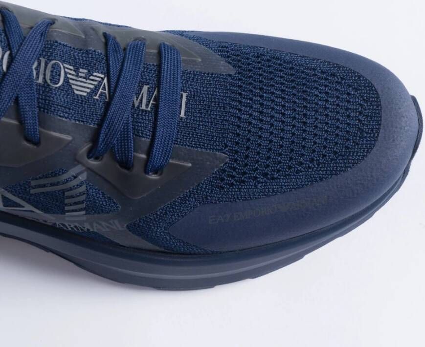 Emporio Armani EA7 Stijlvolle Heren Sportschoenen Blue Heren