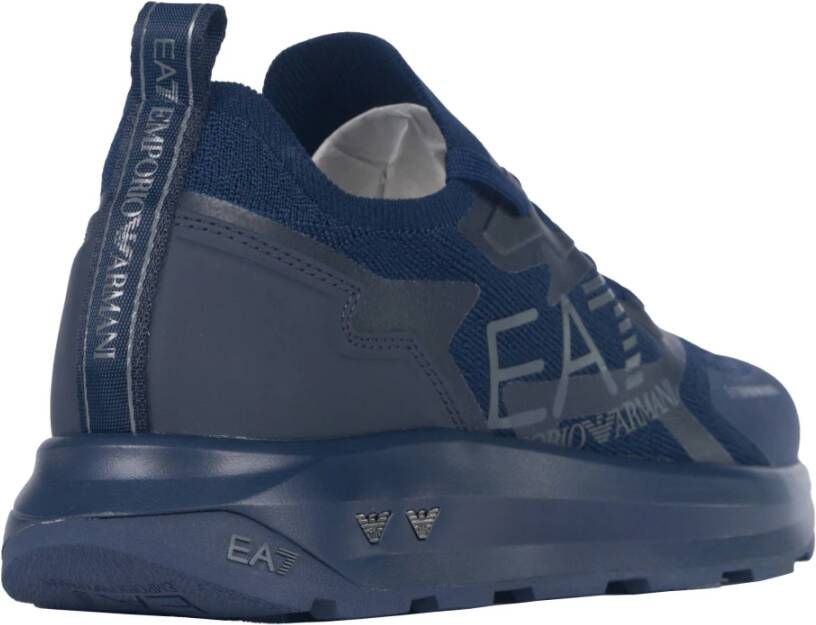 Emporio Armani EA7 Stijlvolle Heren Sportschoenen Blue Heren