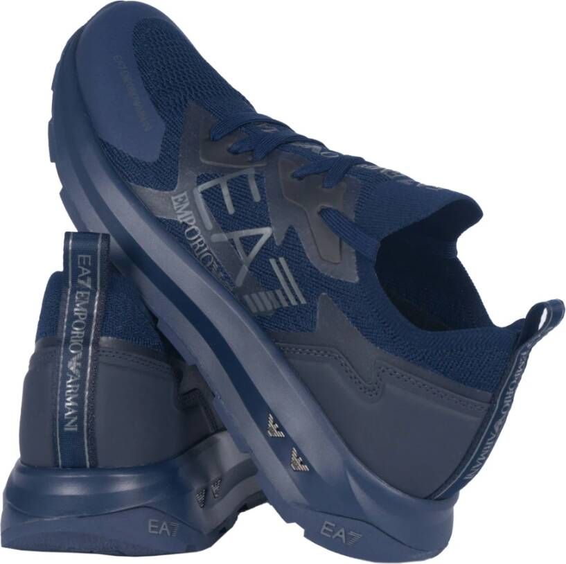 Emporio Armani EA7 Stijlvolle Heren Sportschoenen Blue Heren