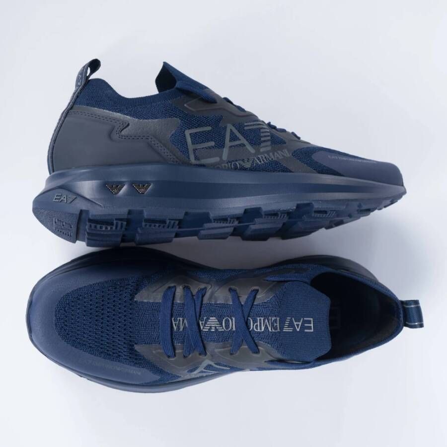 Emporio Armani EA7 Stijlvolle Heren Sportschoenen Blue Heren