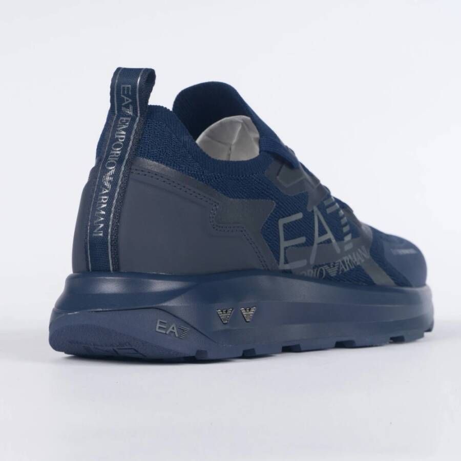 Emporio Armani EA7 Stijlvolle Heren Sportschoenen Blue Heren