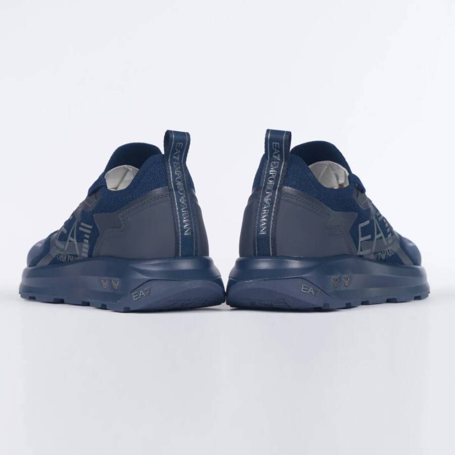 Emporio Armani EA7 Stijlvolle Heren Sportschoenen Blue Heren