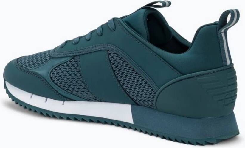 Emporio Armani EA7 Stijlvolle herensneakers Green Heren