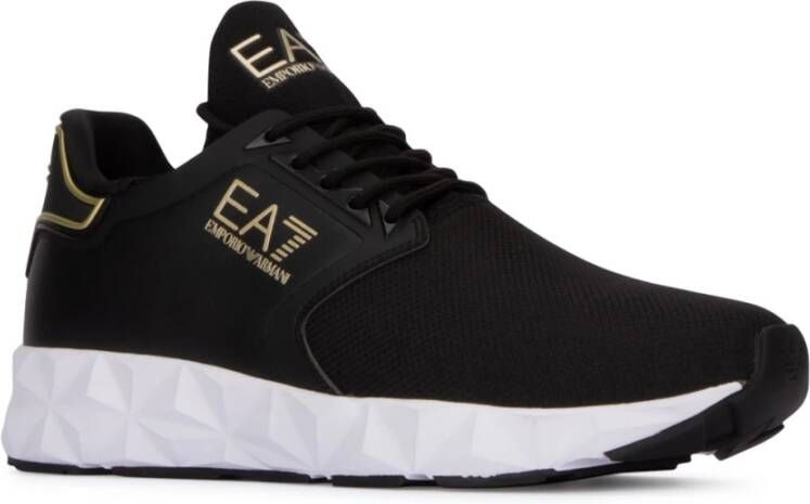 Emporio Armani EA7 Stijlvolle Sneakers voor Mannen en Vrouwen Black Heren