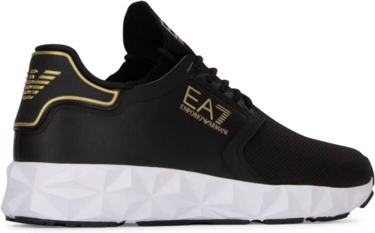 Emporio Armani EA7 Stijlvolle Sneakers voor Mannen en Vrouwen Black Heren