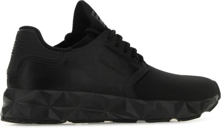 Emporio Armani EA7 Stijlvolle Sneakers voor Mannen en Vrouwen Black Heren