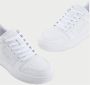 Emporio Ar i EA7 Witte Sneakers Ronde Neus Vetersluiting White - Thumbnail 9