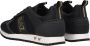 Emporio Armani EA7 X8X185 Lifestyle Sneakers Zwart Goud Wit Black Heren - Thumbnail 9