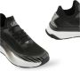 Emporio Armani EA7 Zwart-Zilver Crusher Distance Knit Sneakers Black Heren - Thumbnail 6