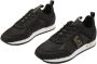 Emporio Armani EA7 X8X185 Lifestyle Sneakers Zwart Goud Wit Black Heren - Thumbnail 6