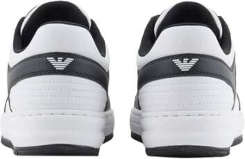 Emporio Armani EA7 Zwarte Sneakers voor Mannen Black Heren