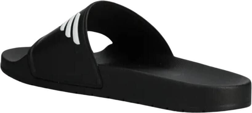 Emporio Armani Adelaar Logo Slippers Black Heren