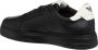 Emporio Armani Eenvoudige Vetersneakers Black Heren - Thumbnail 10