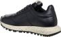 Emporio Armani Eenvoudige Vetersneakers Blue Heren - Thumbnail 4