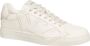 Emporio Armani Eenvoudige Vetersneakers White Heren - Thumbnail 3