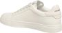 Emporio Armani Eenvoudige Vetersneakers White Heren - Thumbnail 4