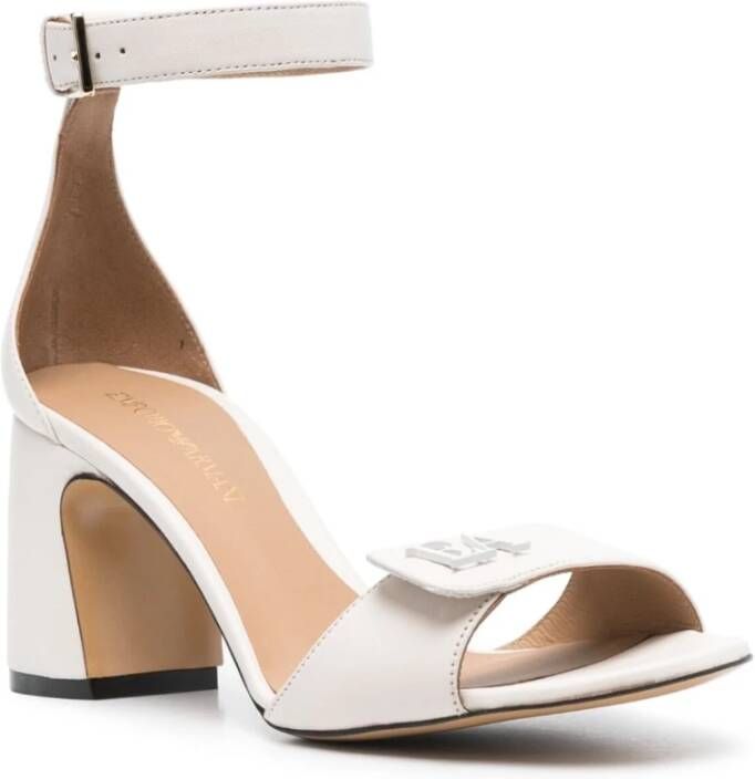 Emporio Armani High Heel Sandals Wit Dames