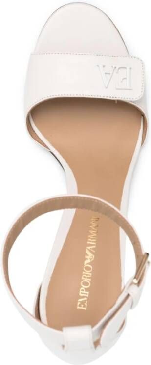 Emporio Armani High Heel Sandals Wit Dames