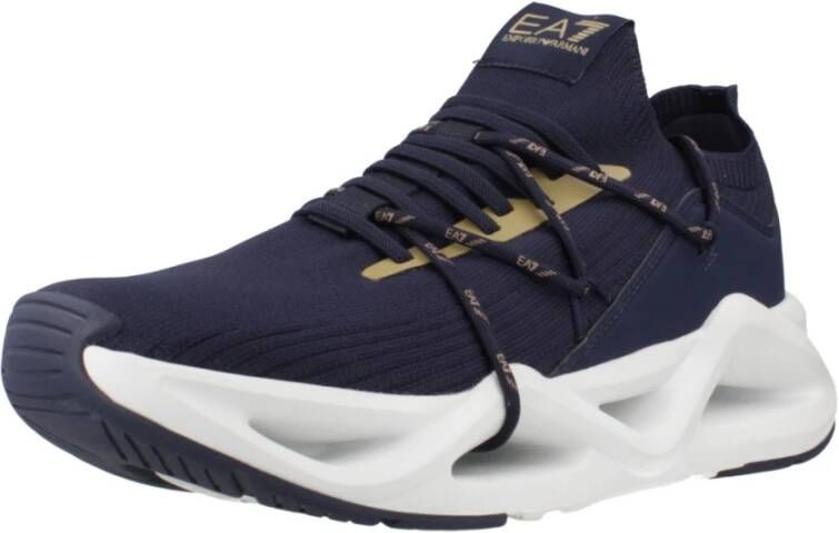 Emporio Armani Infinity Sneakers Blue Heren