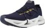 Emporio Armani EA7 Eenvoudige Vetersneakers Blue Heren - Thumbnail 2