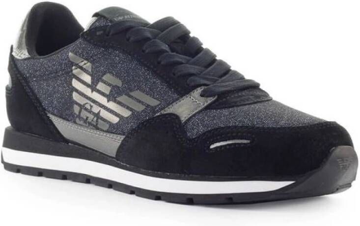 Emporio Armani Lage Sneakers Black Dames