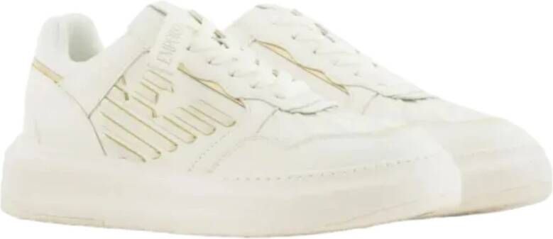 Emporio Armani Lage Sneakers White Dames