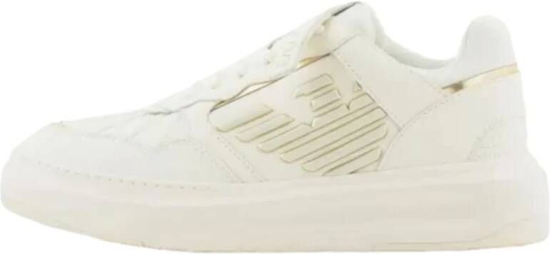 Emporio Armani Lage Sneakers White Dames