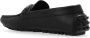 Emporio Armani Leren Loafers Black Heren - Thumbnail 5