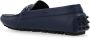 Emporio Armani Leren Loafers Blue Heren - Thumbnail 5