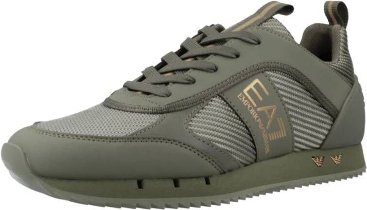 Emporio Armani Lifestyle Evolution Sneakers Black Heren